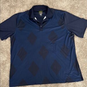 Shark by Greg Norman polo short Navy Blue XL